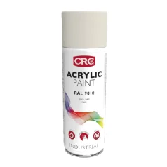 crc acrylic paint ral 9010 white matt